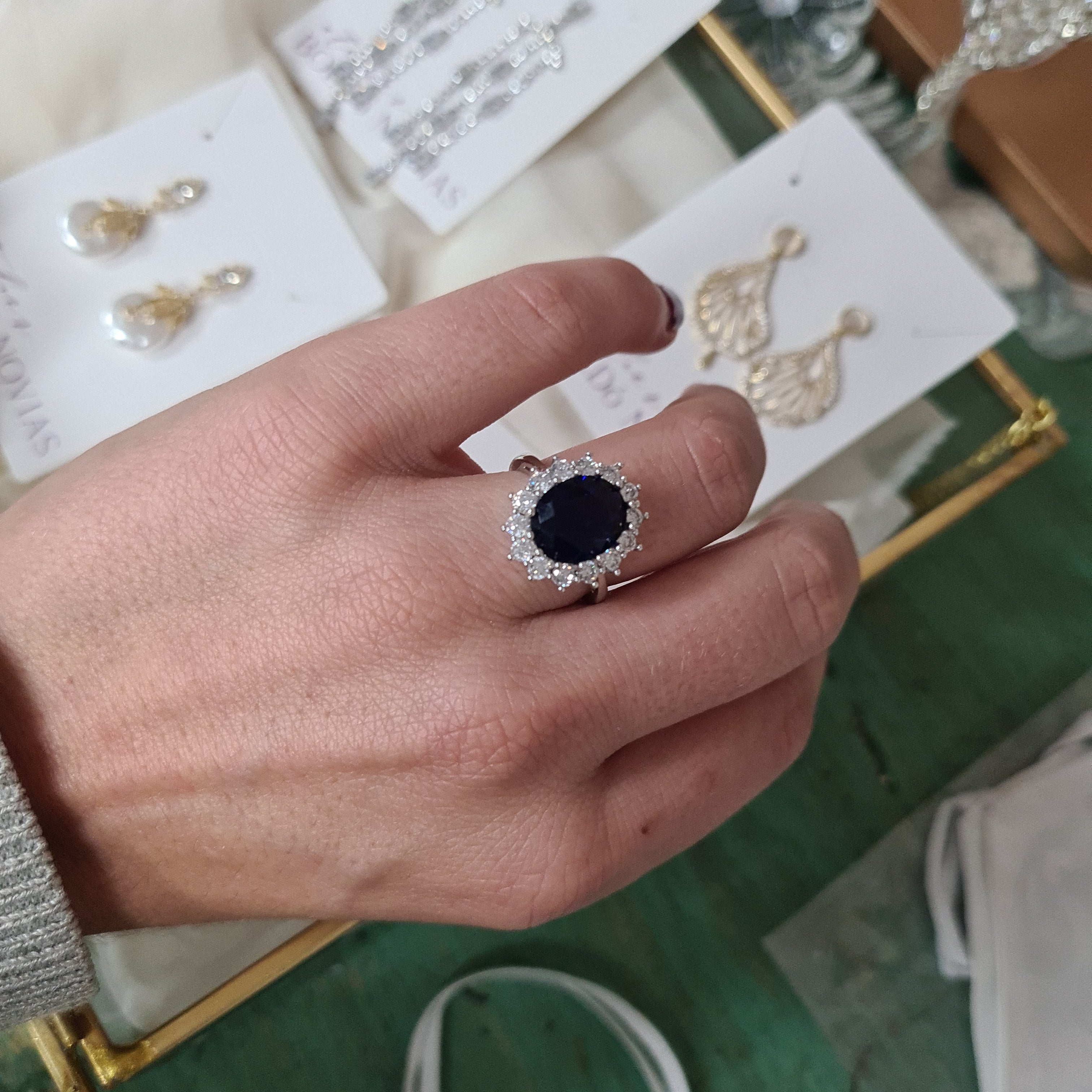 Anillo Zafiro