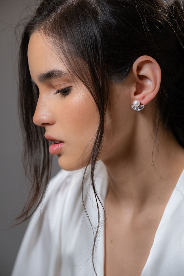 Aretes Perla Ceci